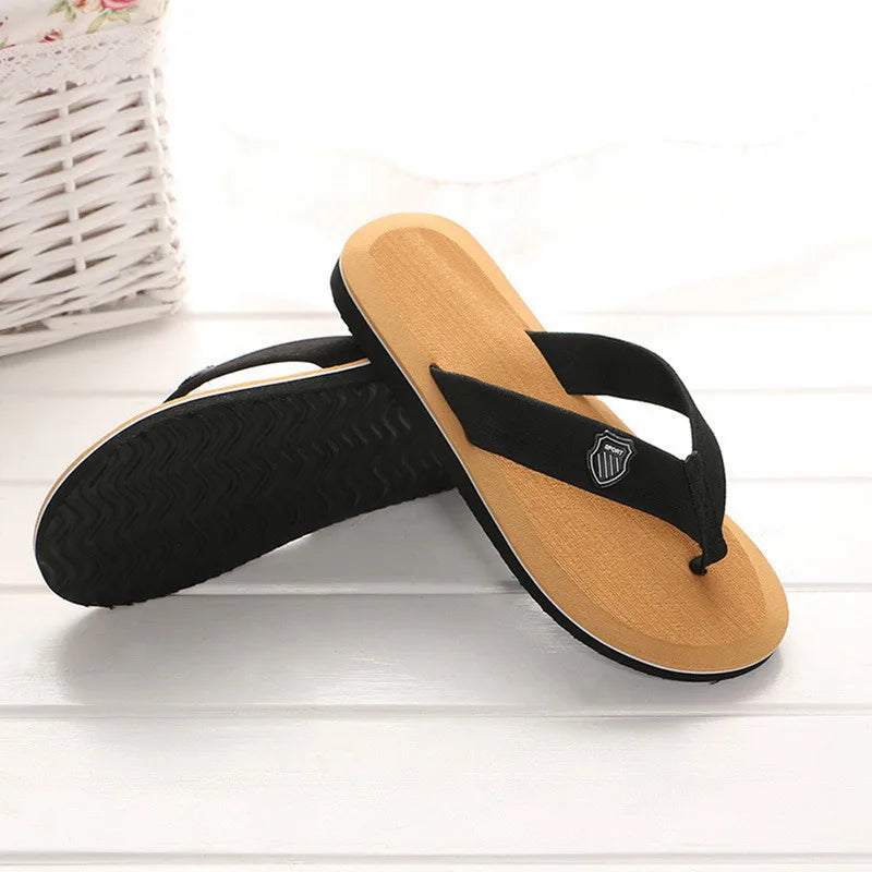 High Quality Men Beach Shoes Summer Casual Flat Slippers in USA