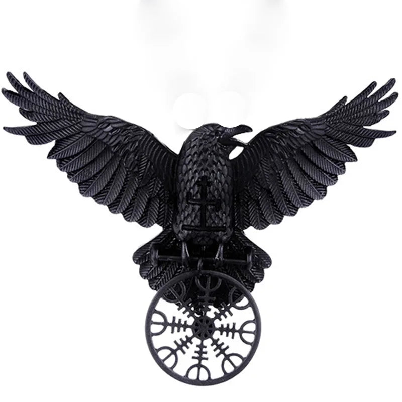 Unique Viking Black Oversized Crow Hair Clip Accessories in USA