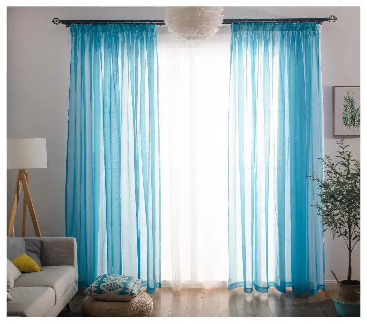 Free Customization Sheer Tulle Curtains Shading IN USA.