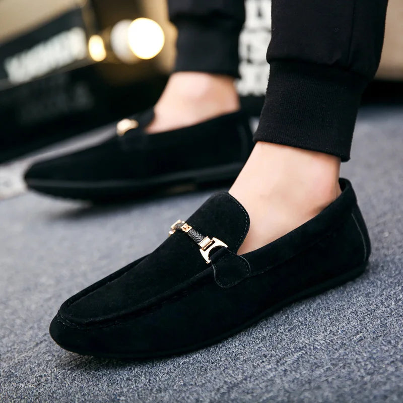 Slip-on Loafers Men Soft Driving Moccasins High Quality in USA