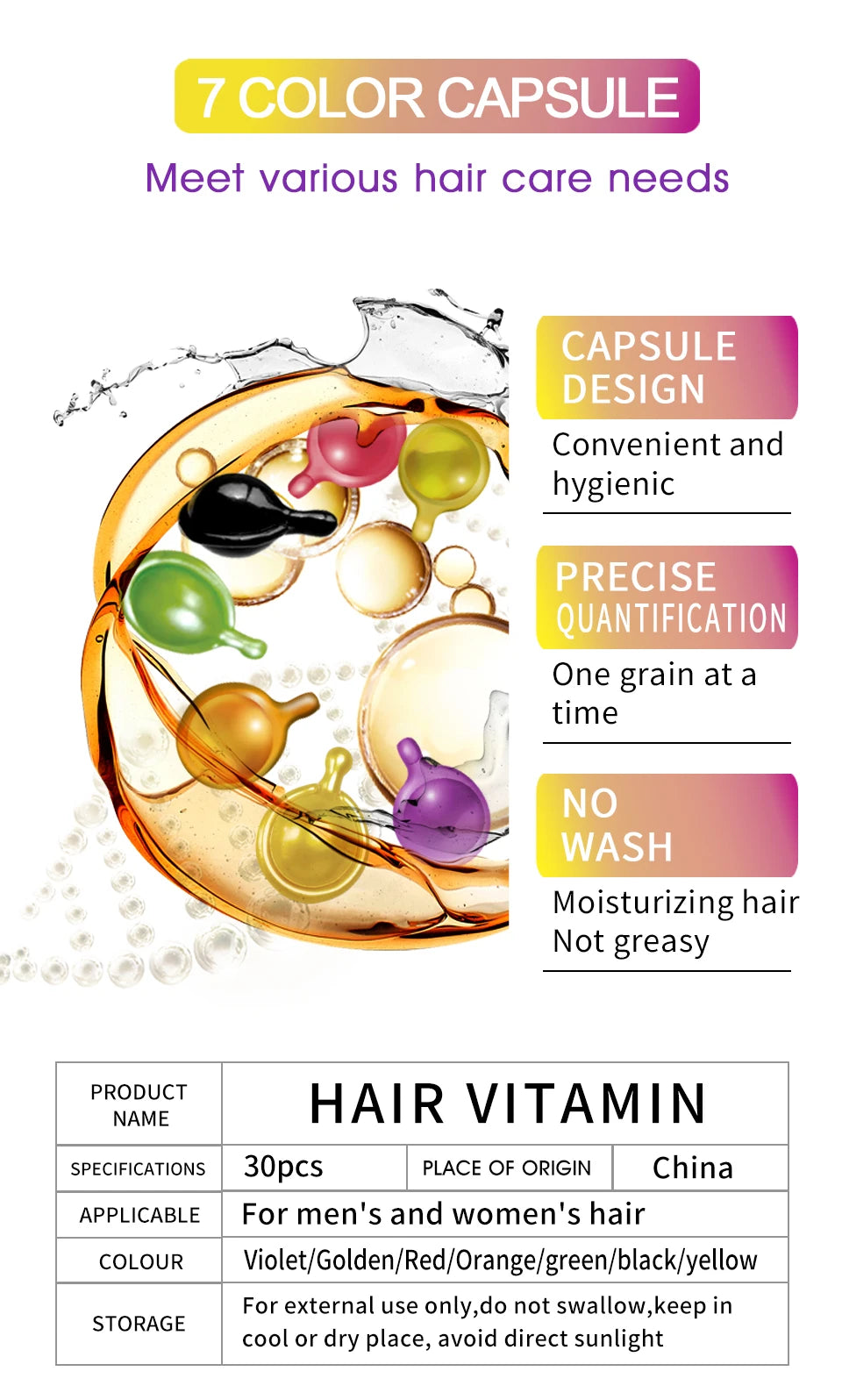 Sevich Mix Hair Vitamin Capsule Hair Treatment Oil in USA