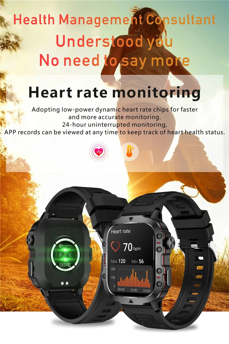 Smart Watch Sports Outdoor Bluetooth Call Triple Anti Heart in USA.