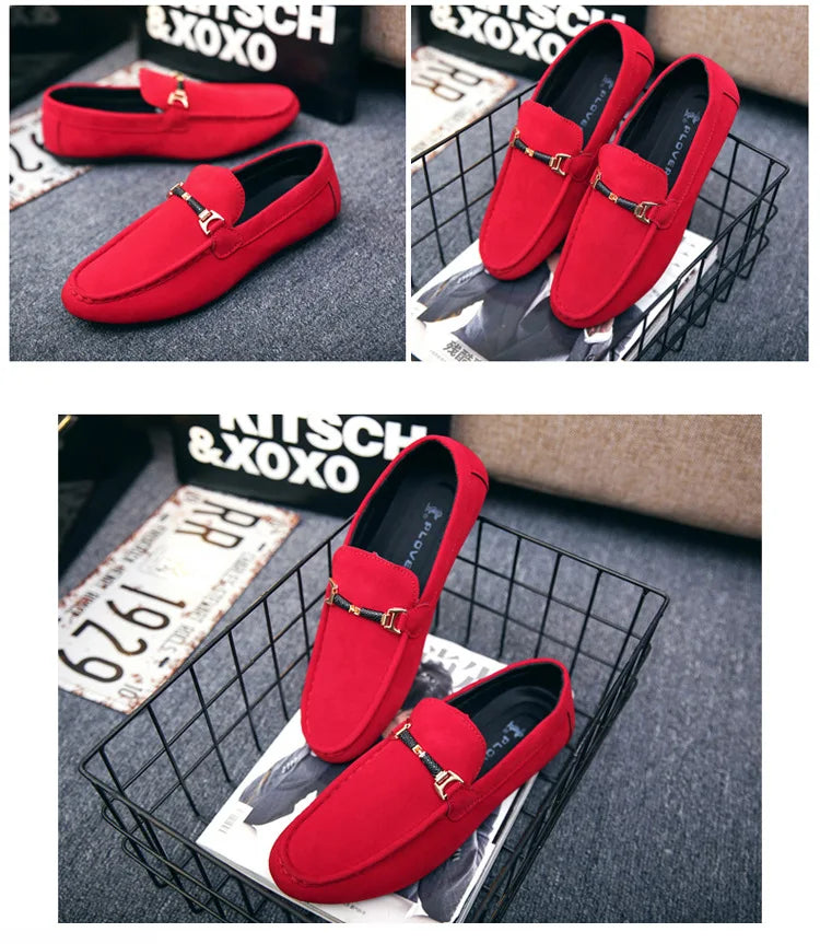 Slip-on Loafers Men Soft Driving Moccasins High Quality in USA