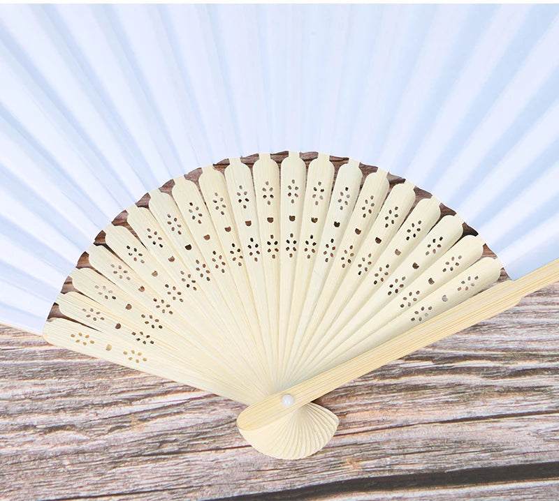 Personalized Engraved Folding Hand Fan Wedding in USA