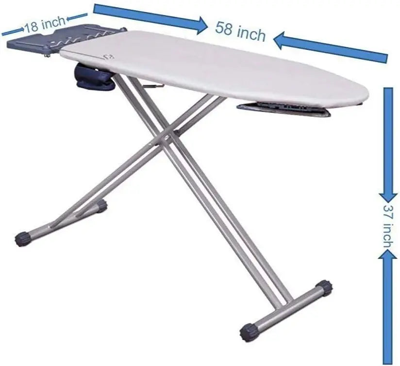 Home Ironing Board Extra-Wide Surface, Features IN USA.