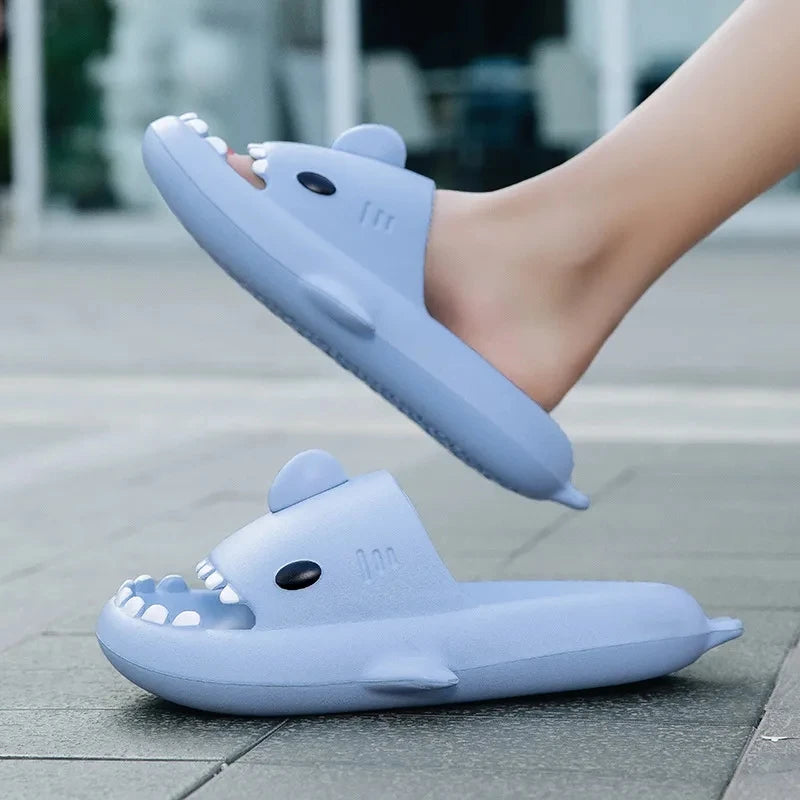 New Summer Shark Slippers Women Slides Men Bathroom in USA