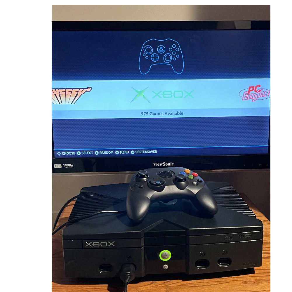 2TB Ultimate Original Xbox Modified HDD Game Console IN USA.