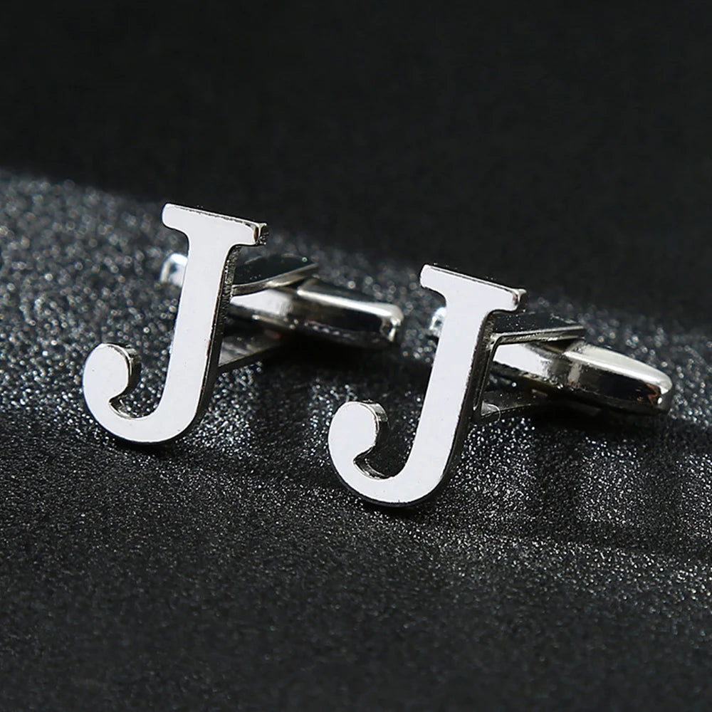 High Quality Men's French Shirt Cuff Brass Silver Color Cufflinks in USA