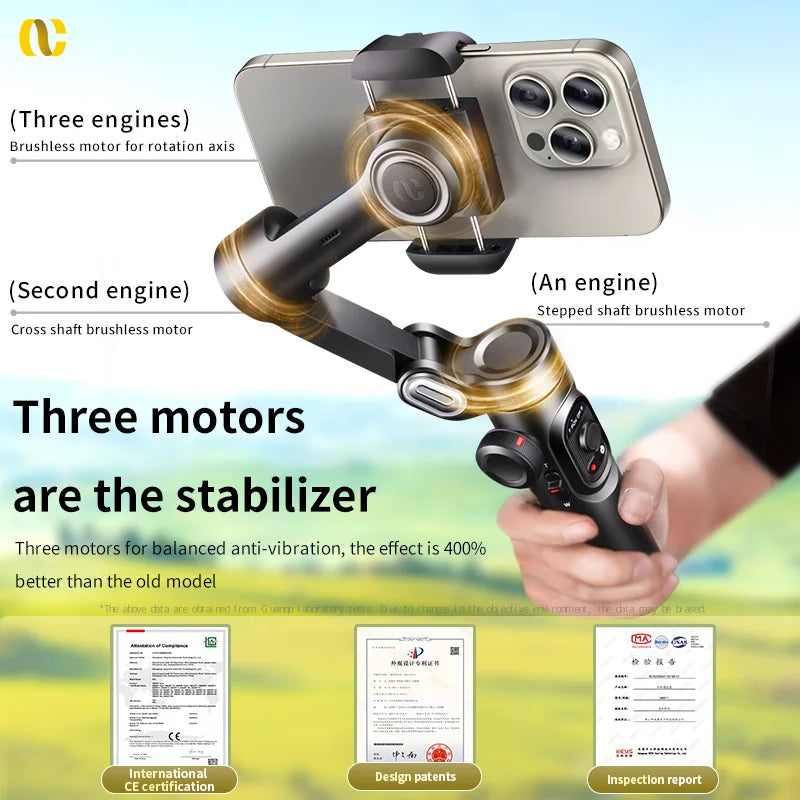 AOCHUAN Smart XE 3-Axis Handheld Gimbal Stabilizer in USA.