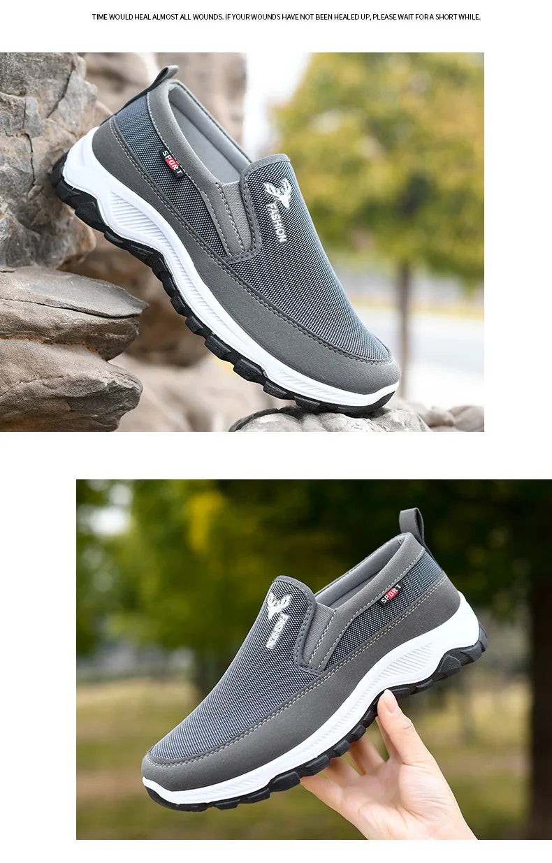 Men Running Hiking Sneakers Breathable Orthopedic Travel in USA