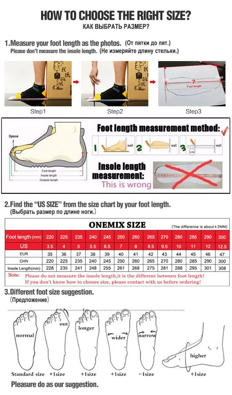 ONEMIX New Cushioning Running Shoes Men Suitable in USA