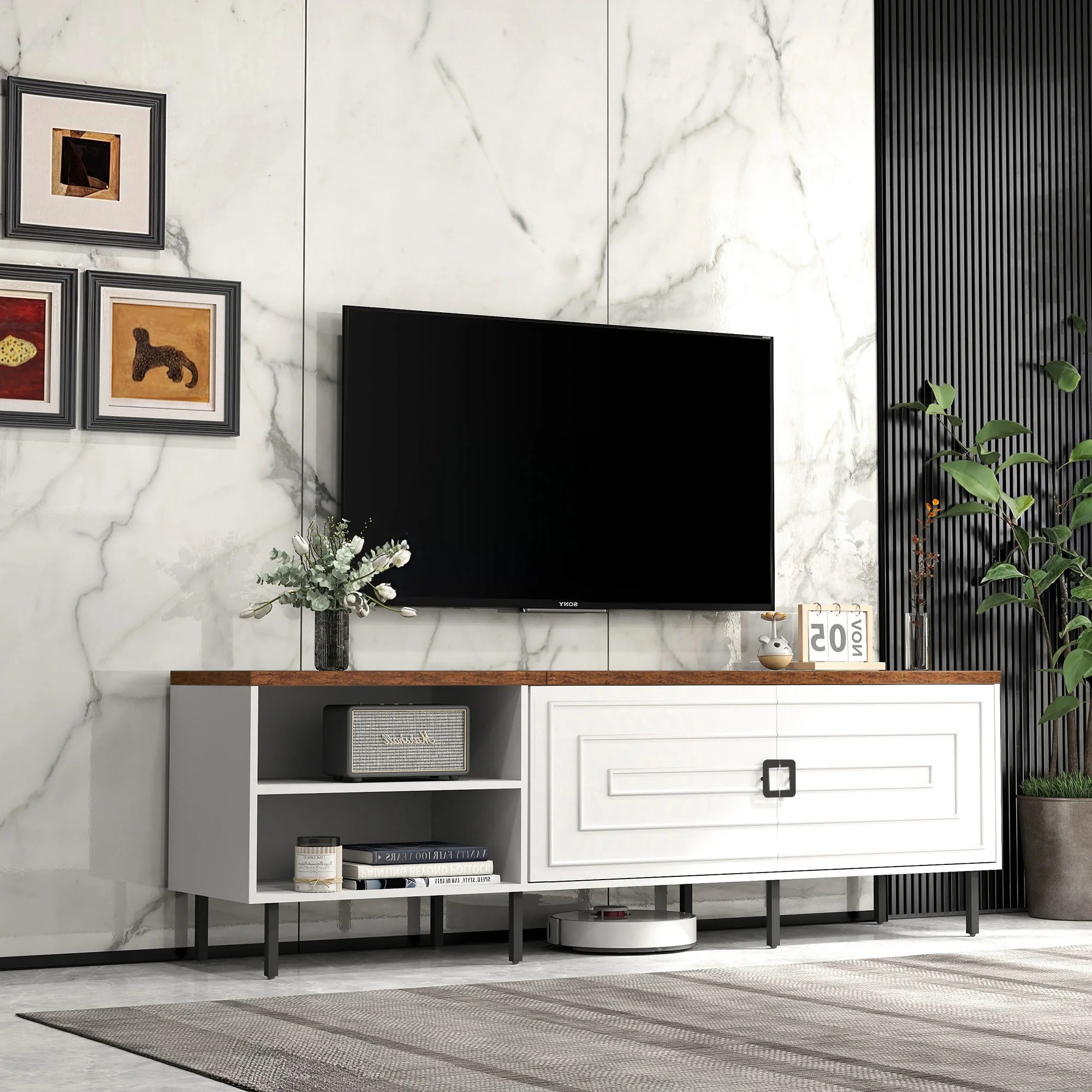 TV Stands Living Room Furniture Stand TV, Modern Storage IN USA.