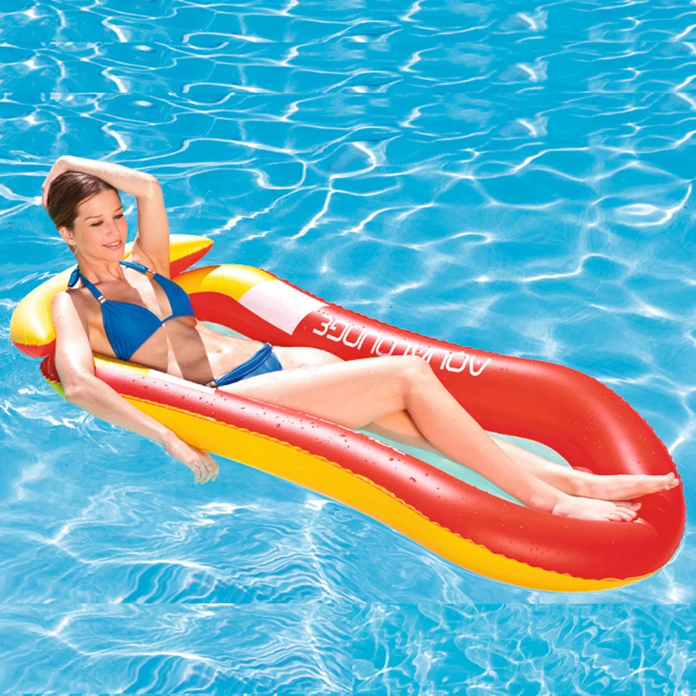 Summer Foldable Floating Row Outdoor Sunbath Lounger Water in USA