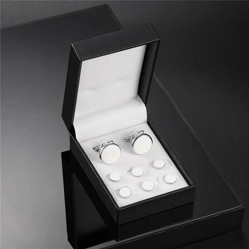 Wedding Cufflinks Tuxedo Studs Set Men Accessories Cufflinks in USA