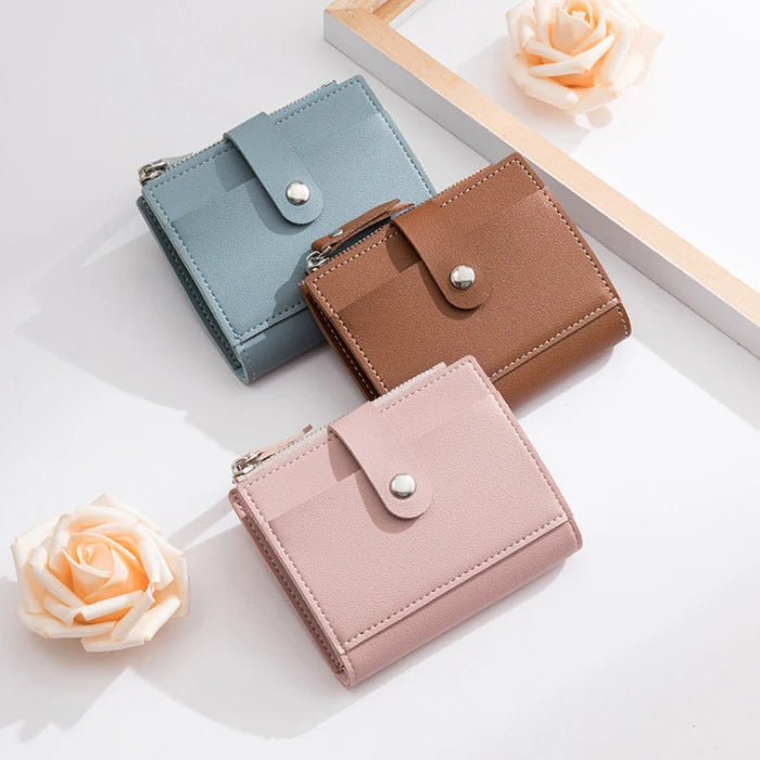 Women Wallets PU Leather Female Purse Mini Hasp in USA