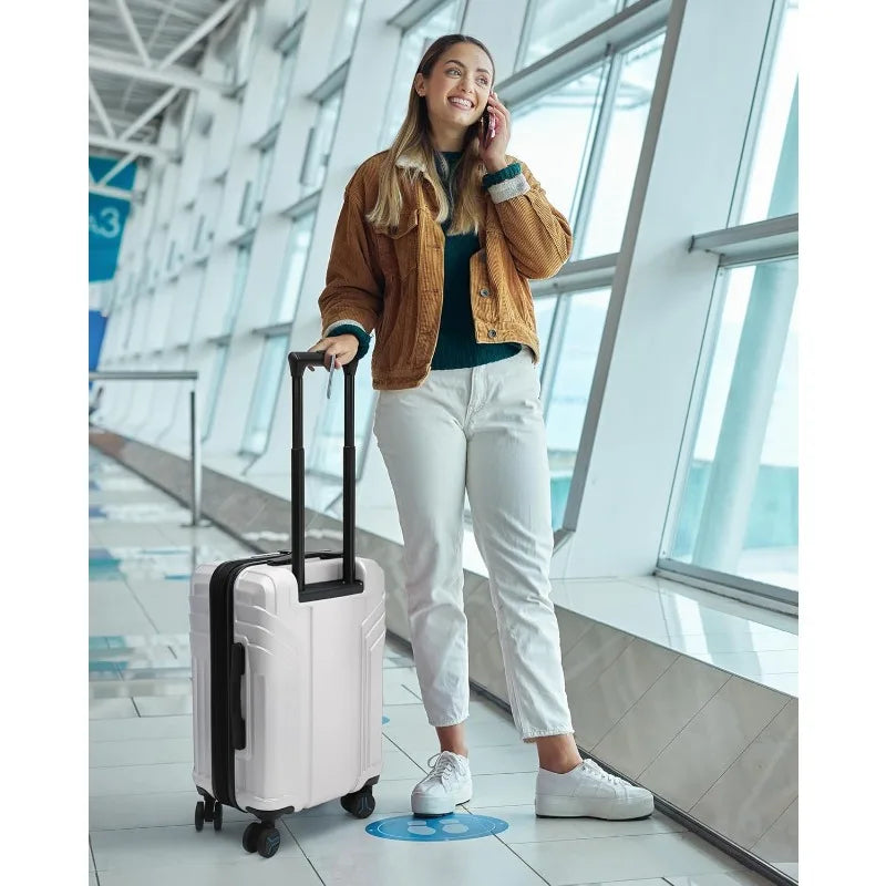 Expandable Carry Luggage Airline Approved Lightweight in USA