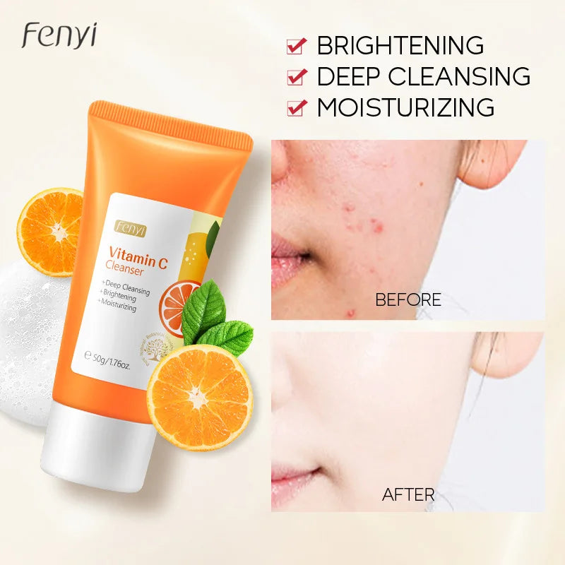 Vitamin C Facial Cleanser Skin Cleansing Moisturizing in USA