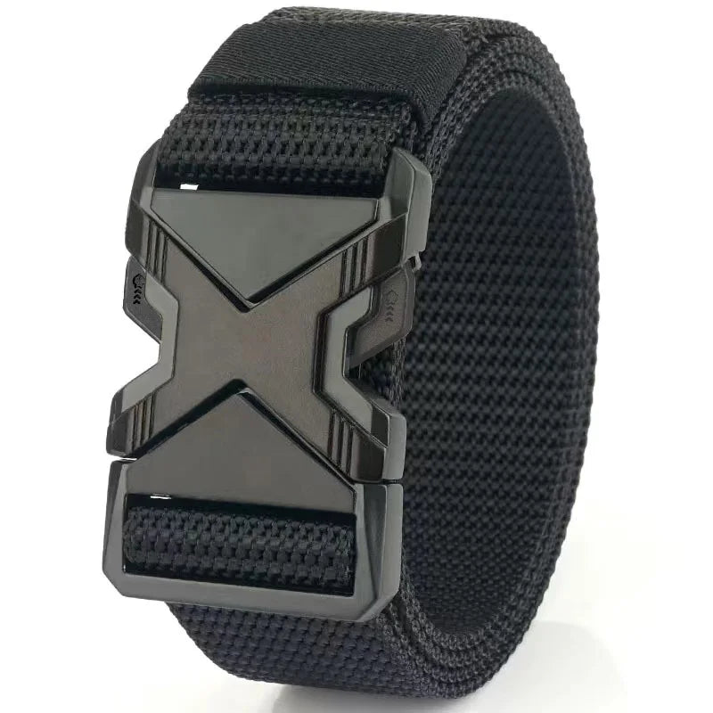 New Men's Buckle Belt Nylon Braided Lightweight in USA