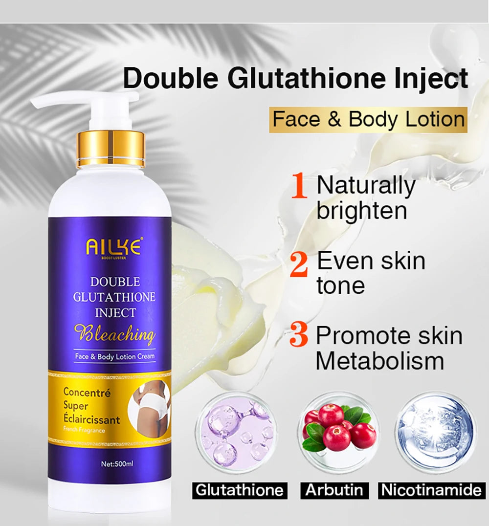 AILKE Bleaching Skin Care, With Double Glutathione, in USA