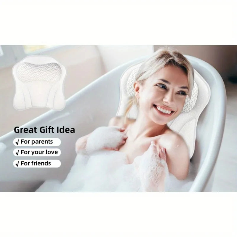 Bath Pillow Luxury Bath Pillow Relaxing Bathing Tub in USA