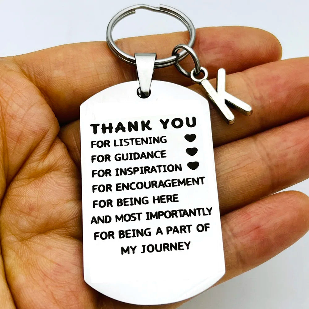 Thank You Gift Keychain Mentor Boss Supervisor Teacher in USA