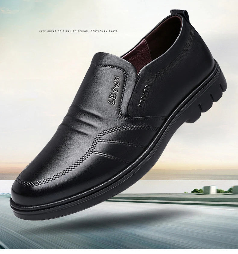 Man Sport Shoe Loafers Men Non-slip Leather in USA