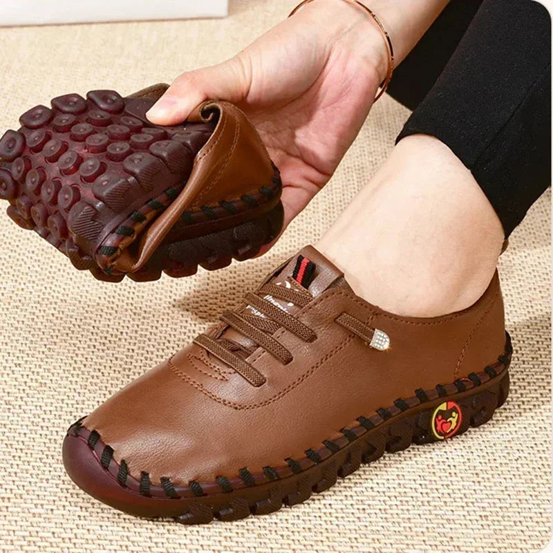 Sneakers Women Shoes Leather Loafers Shoes Women in USA