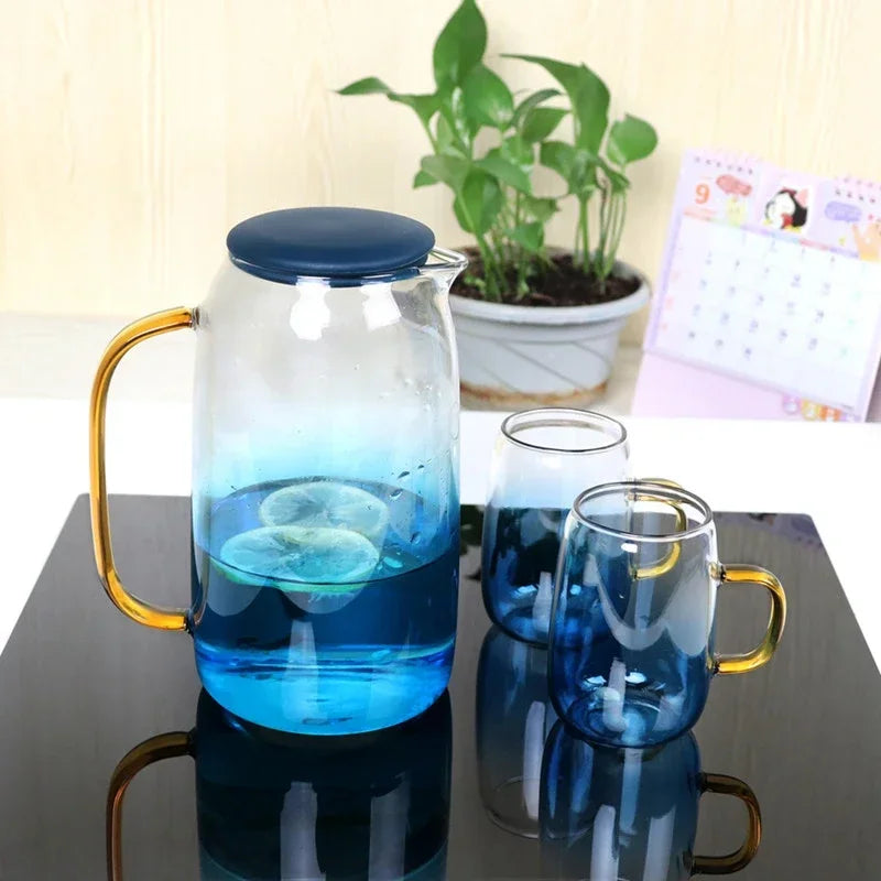 Water Jug Glass Water Pitcher Home Use Kettle Tea Pot in USA.