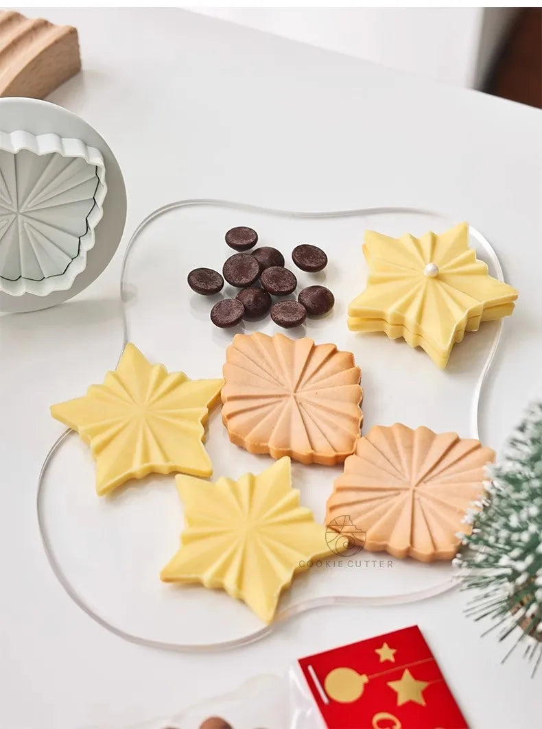 Chocolate Sandwich Cookies Flowers Cookie Cutter Biscuit in USA