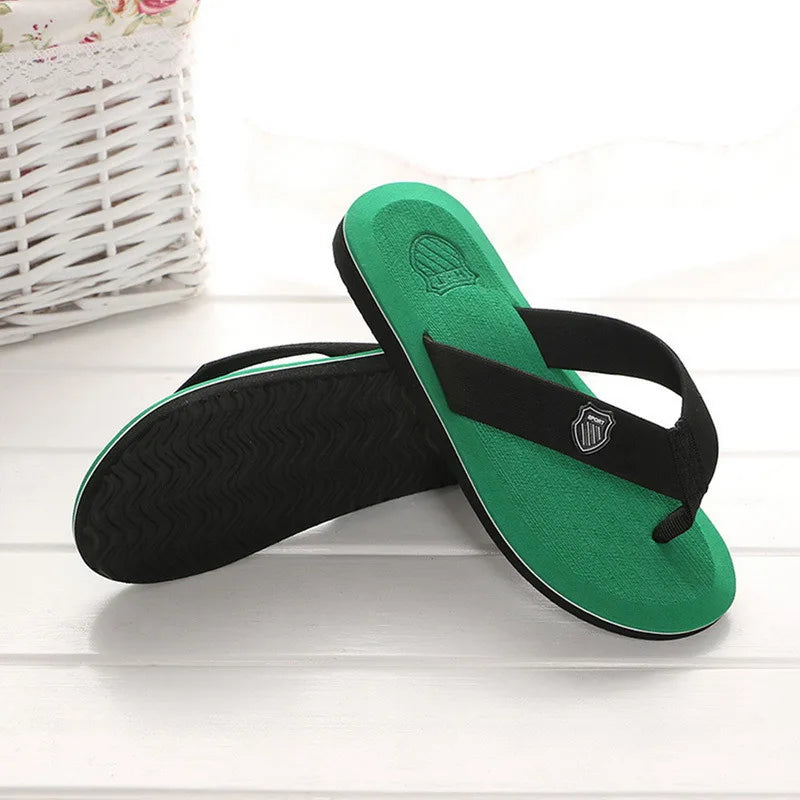 High Quality Men Beach Shoes Summer Casual Flat Slippers in USA