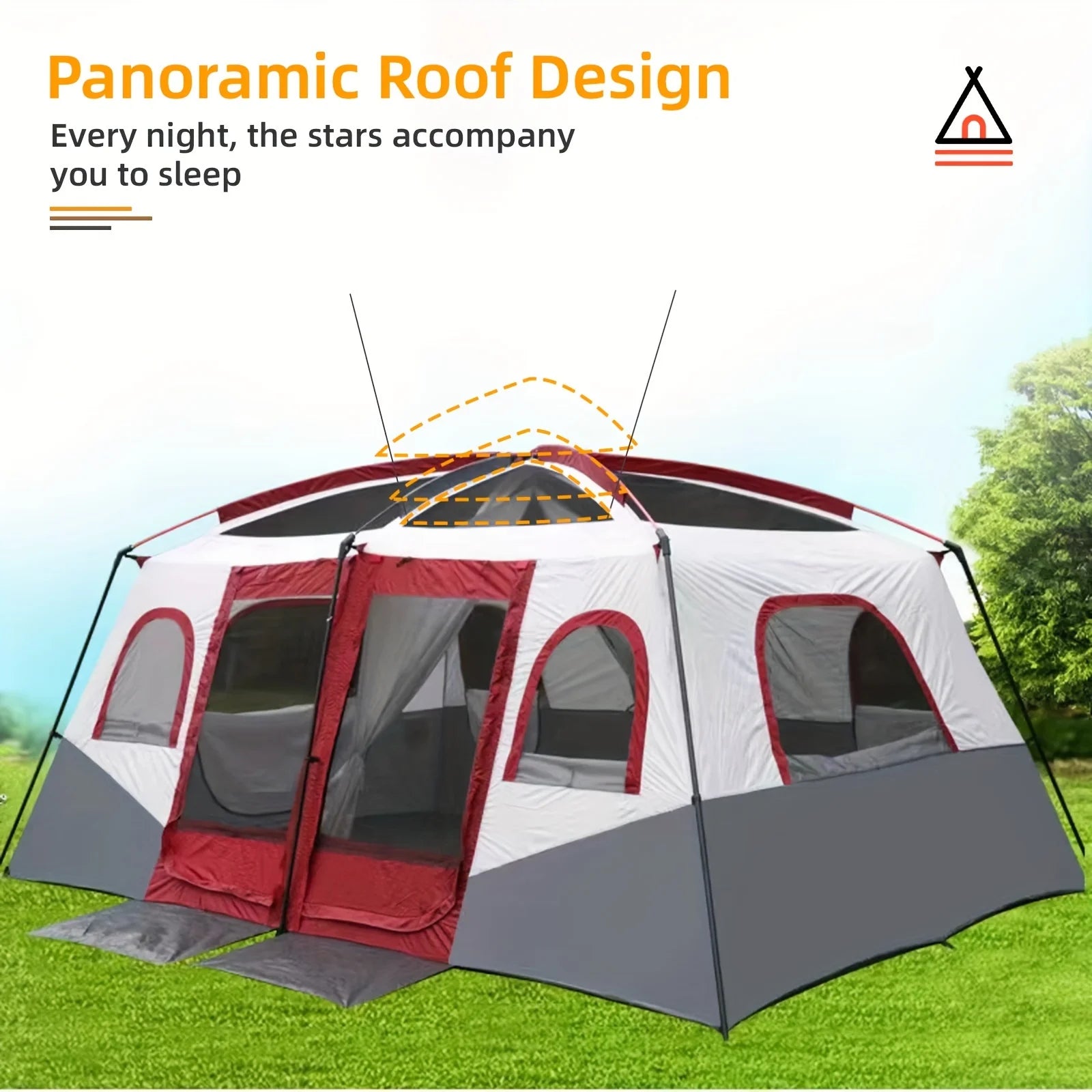 sunscreen breathable rain tent outdoor camping double in USA