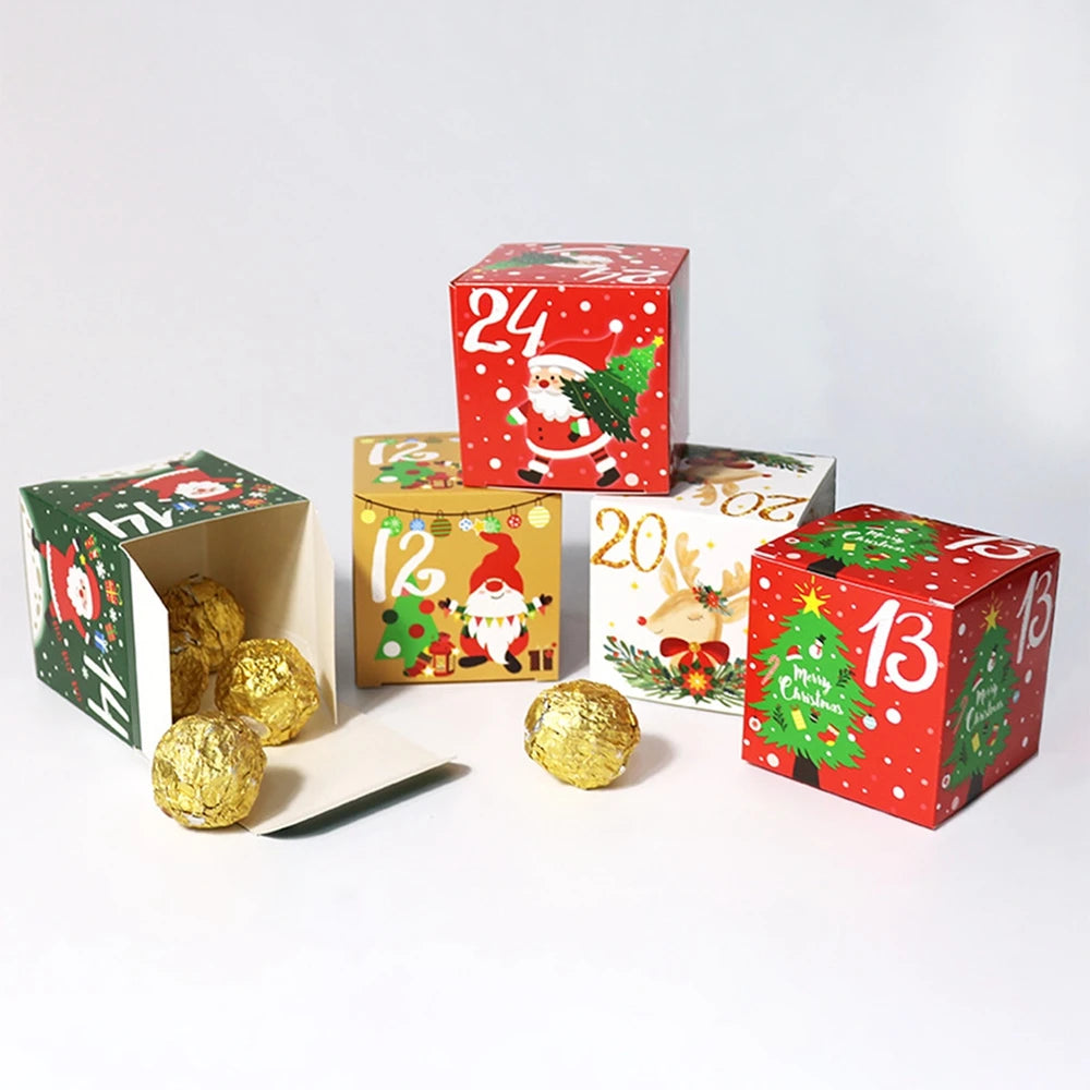 Christmas Advent Calendar Boxes Reusable Advent Calendar Boxes in the usa