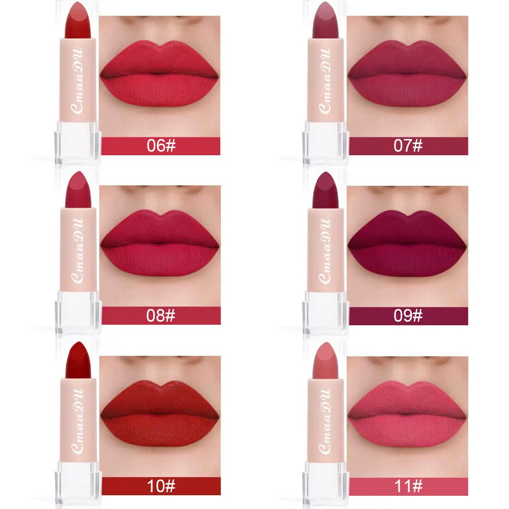 Matte Nude Lipstick Waterproof Long Lasting Non-stick in USA