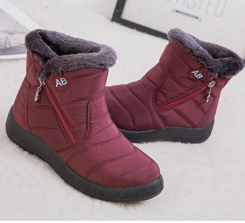 Women's Boots Women's Winter Boots Fur Winter Shoes For Women Ankle Bo