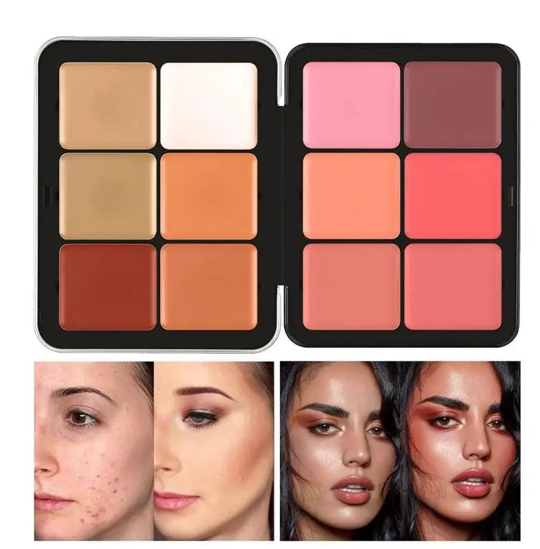 Creamy Blush Palette Matte Blush Cream Cover in USA