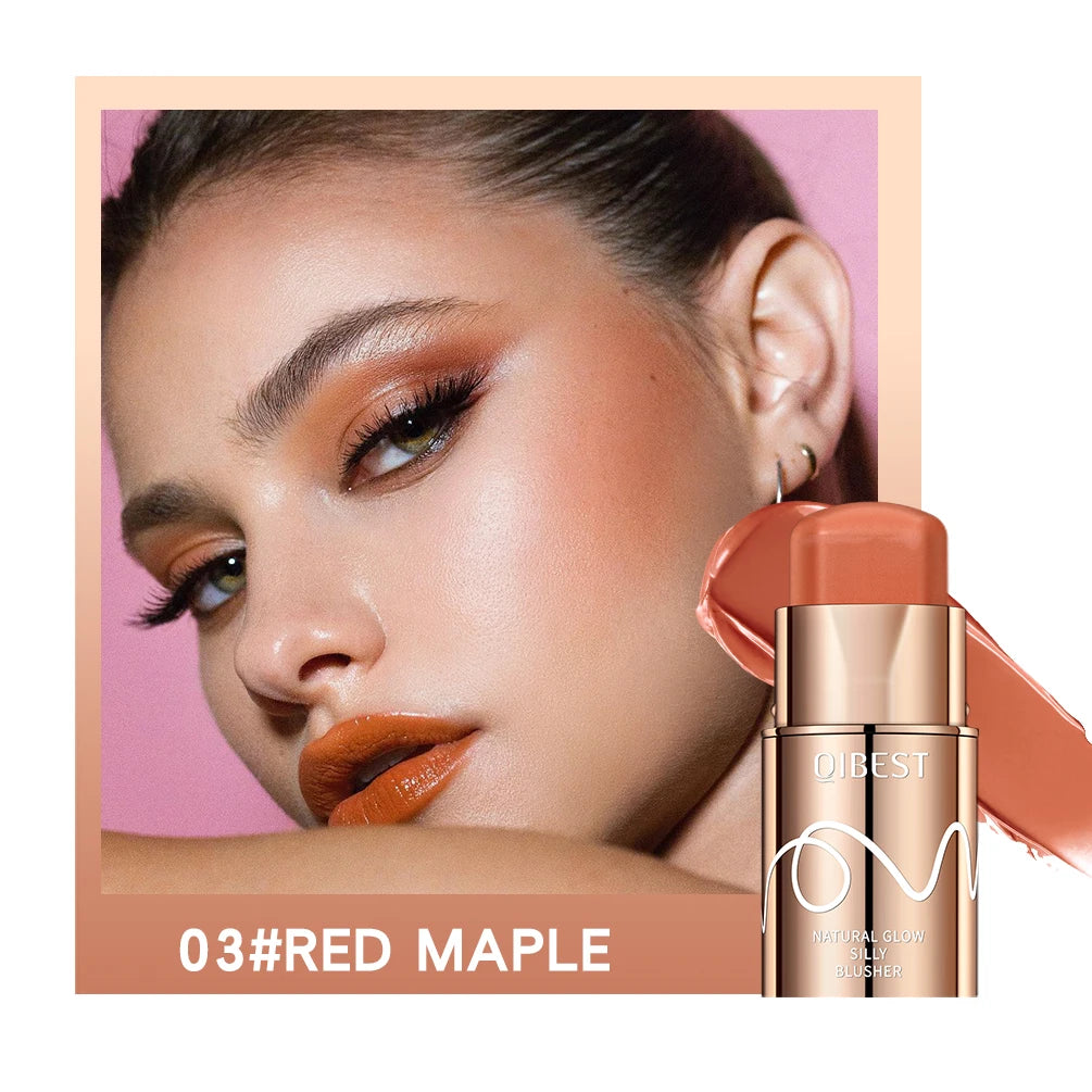 QIBEST Lipstick Blush Stick Eyes Cheek Lip Tint Buildable in USA