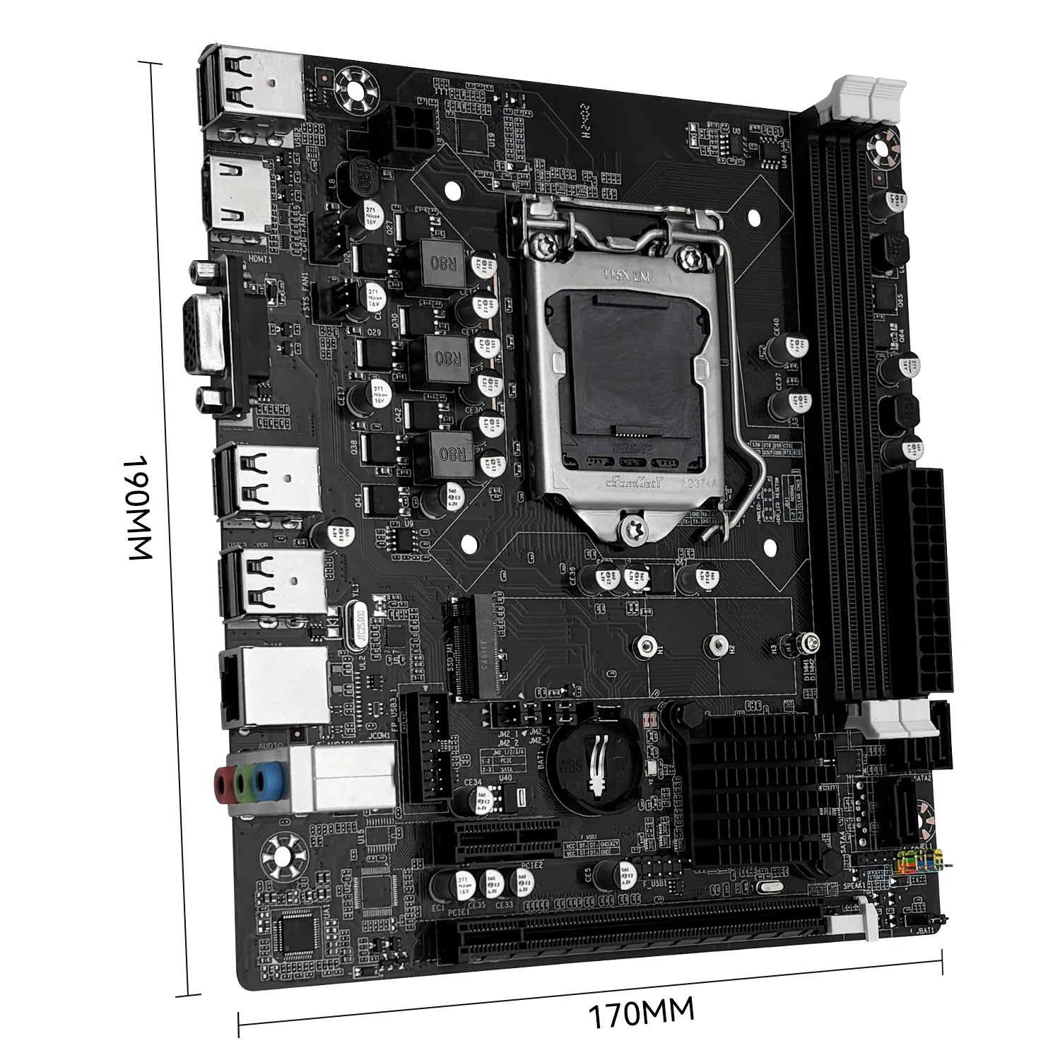 MACHINIST H61 Motherboard LGA 1155 DDR3 RAM Compatible With Intel Core