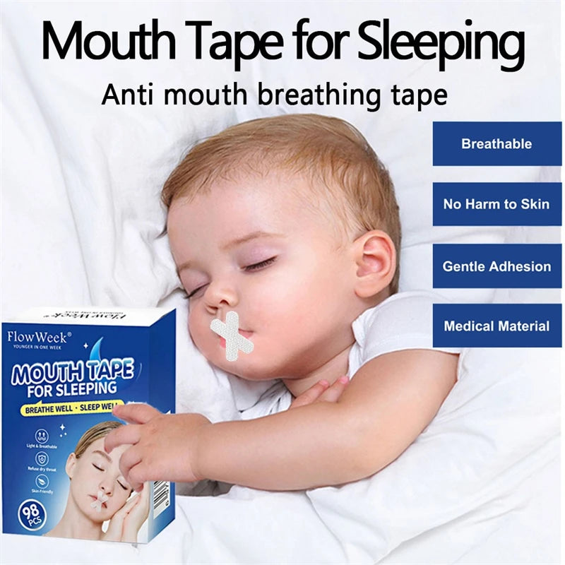 Mouth Tape Sleep Strip Anti-snoring Mouth Breathing in USA