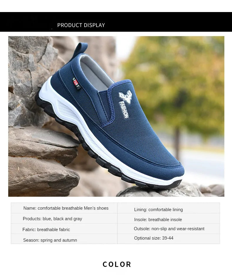 Men Running Hiking Sneakers Breathable Orthopedic Travel in USA