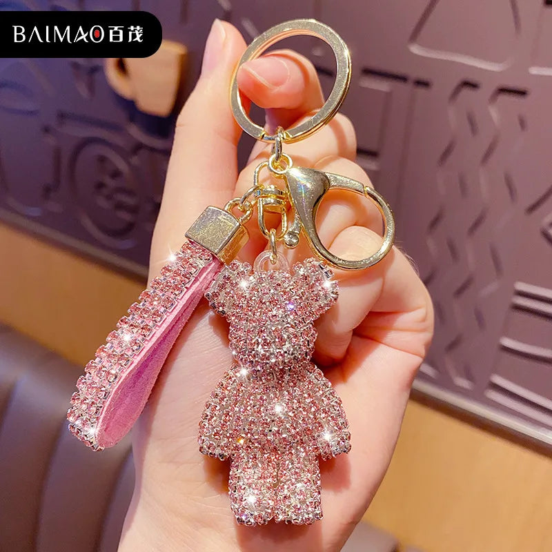 Girl Decoration Small Pendant Car Key Ring Student Bag Pendant in USA