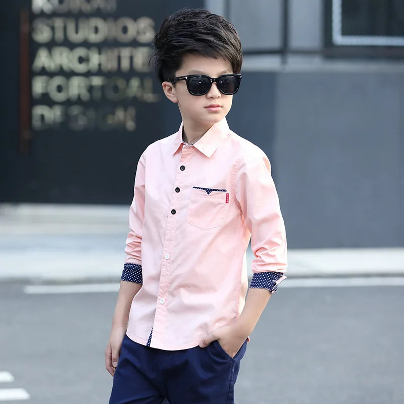 Teenager Kids Boys Clothes Children Shirts Fashion in USA