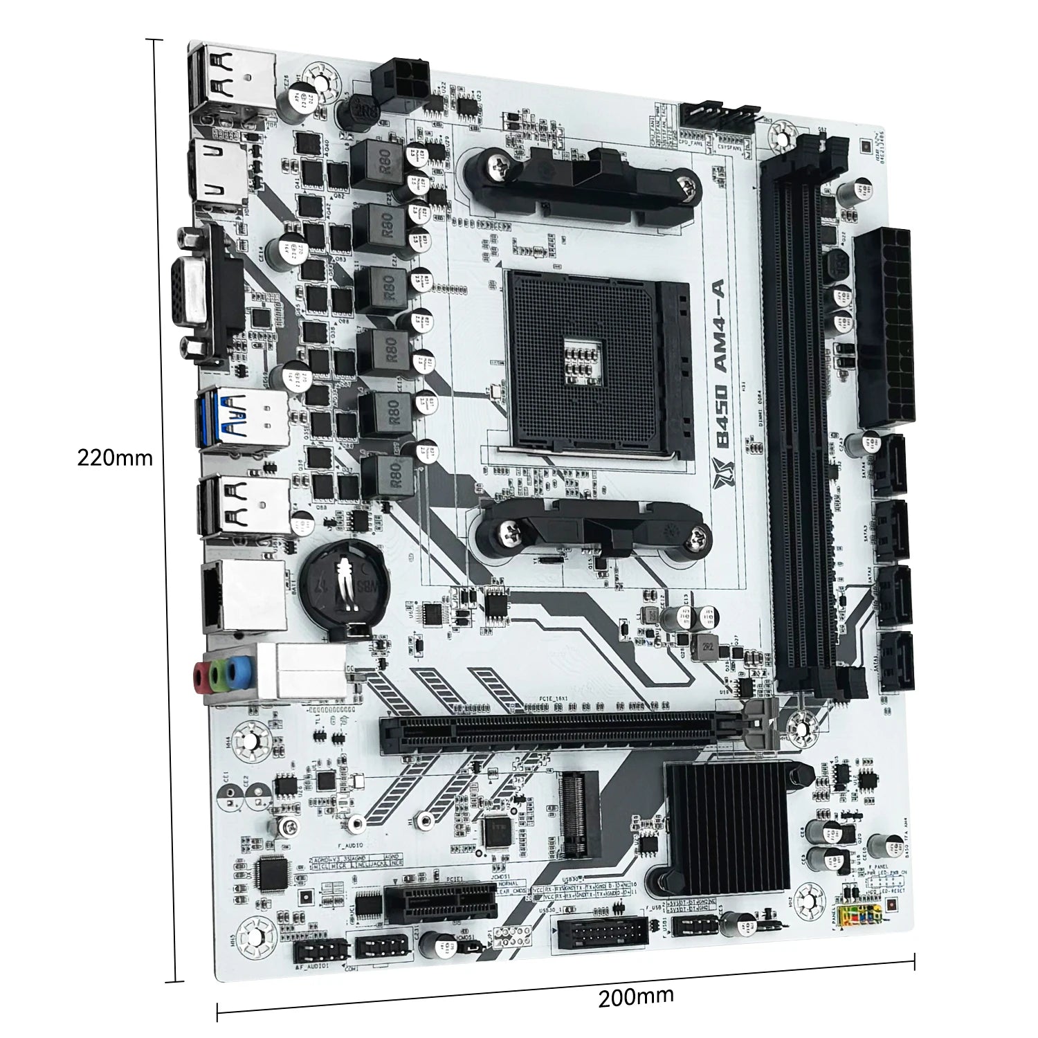 MACHINIST B450 Motherboard AMD Processor Dual-channel DDR4 Memory AM4 