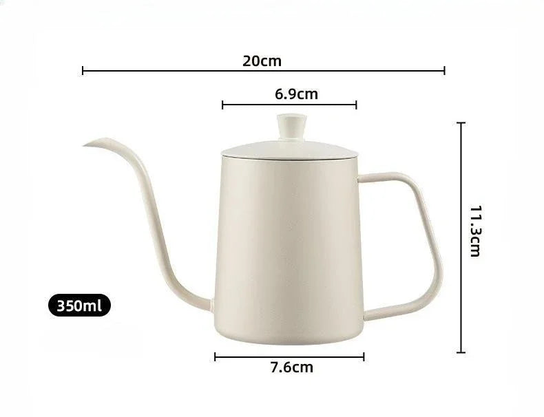 Stainless Hand Drip Coffee Hot Water Pot Gooseneck Kettle in USA.