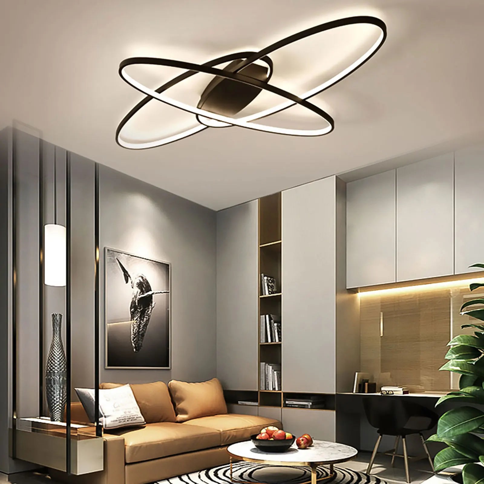 Modern Ceiling Light Dimmable Creative Pendant Lamp IN USA.