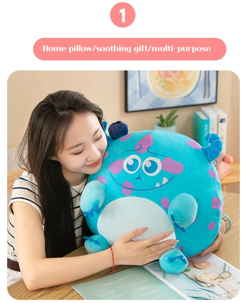 Disney Lotso Stitch Round Plush Doll Toys Kawaii in USA