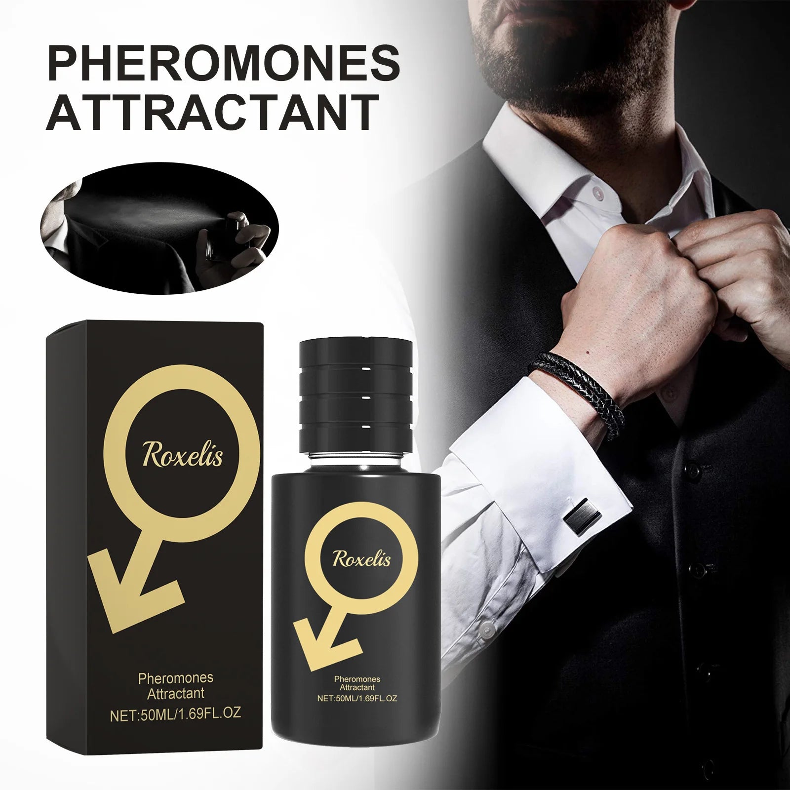 Men Pheromone Perfume Lasting Aroma Dating Romantic in USA