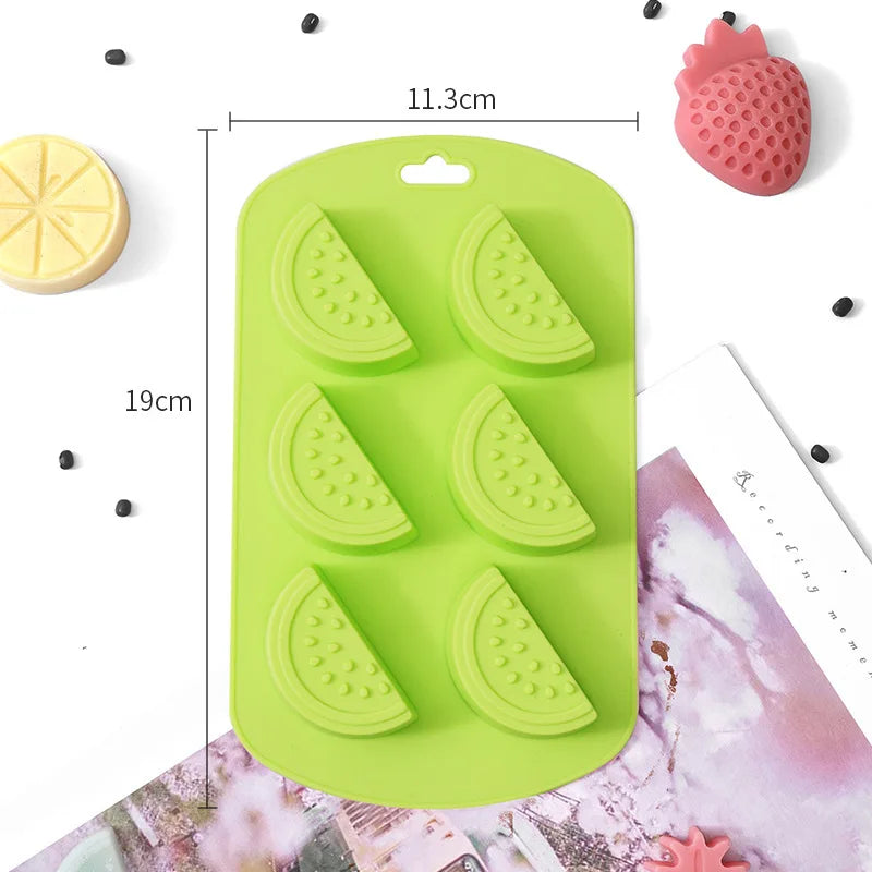 Cute Mini Fruit Silicone Mold Gummy Chocolate Ice Cube in USA