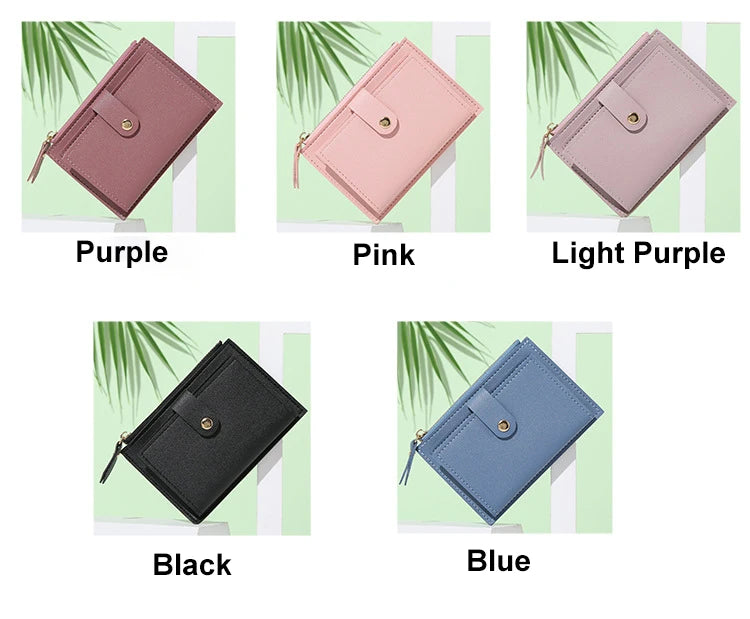 Women Wallets PU Leather Female Purse Mini Hasp in USA