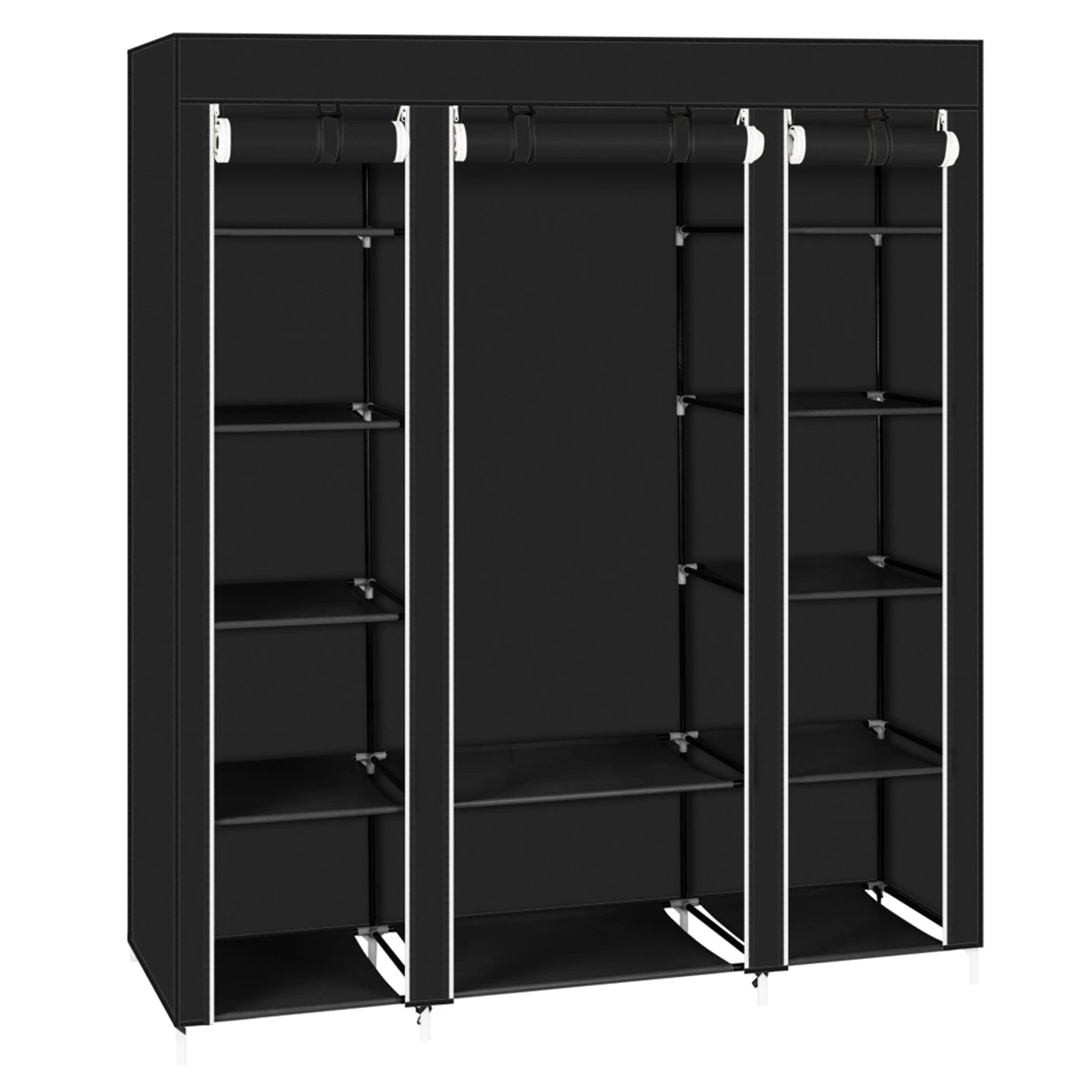 Portable Clothes Closet Wardrobe Storage Organizer IN USA.