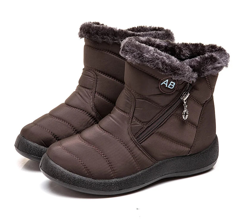 Women's Boots Women's Winter Boots Fur Winter Shoes For Women Ankle Bo